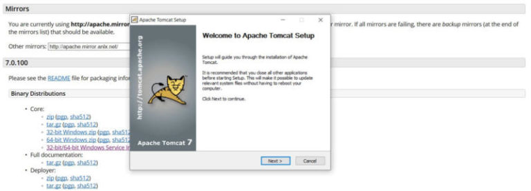 apache tomcat 7.0.59 default password