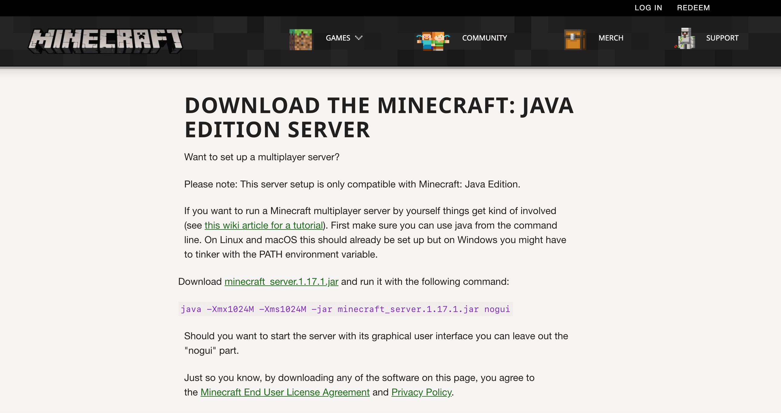 How To Make A Minecraft Server in 1.17.1 