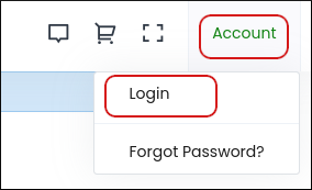 Customer Portal - Account Login