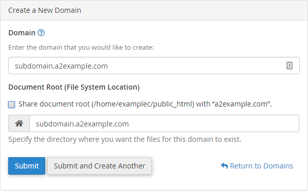 How To Use The Cpanel Domains Tool Beehostingpro