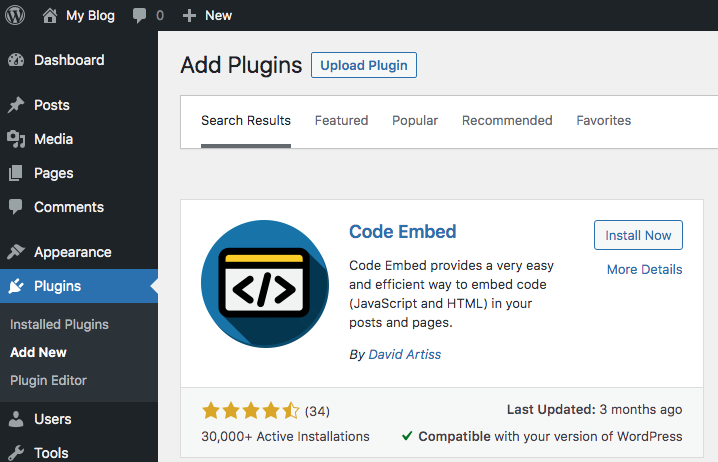 How To Embed JavaScript And HTML Codes In WordPress